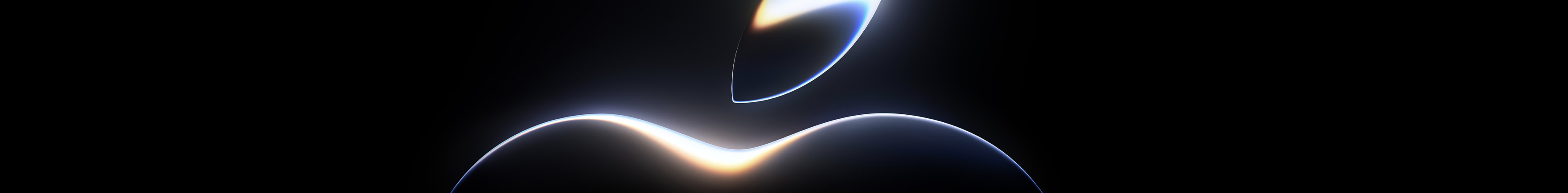 A Liquid Glass logo against a black background